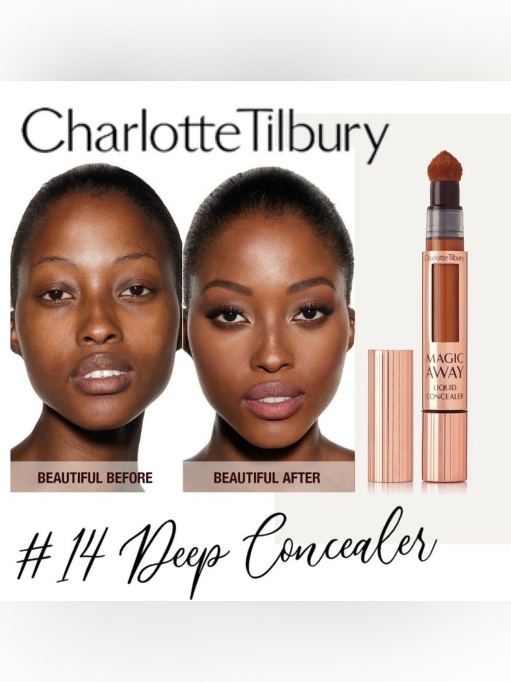 Charlotte Tillberry Magic Away Concealer in#14 Brand New in Box - Picture 2 of 11
